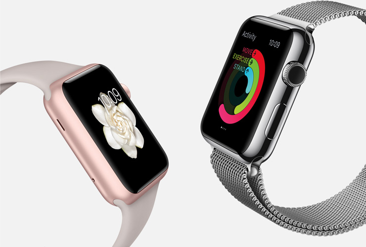 The new Apple Watch is made with an aluminum alloy body and ion-x glass to make the watch super strong. It has customizable colors and watch bands.