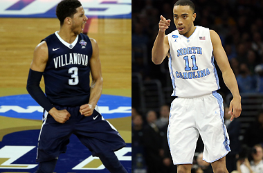 Josh Hart (3) and Brice Johnson (11) will both look to lead their teams to the ultimate goal, an NCAA Championship.