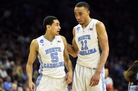 Marcus Paige (5) and Brice Johnson (11) are the senior leaders of North Carolina.