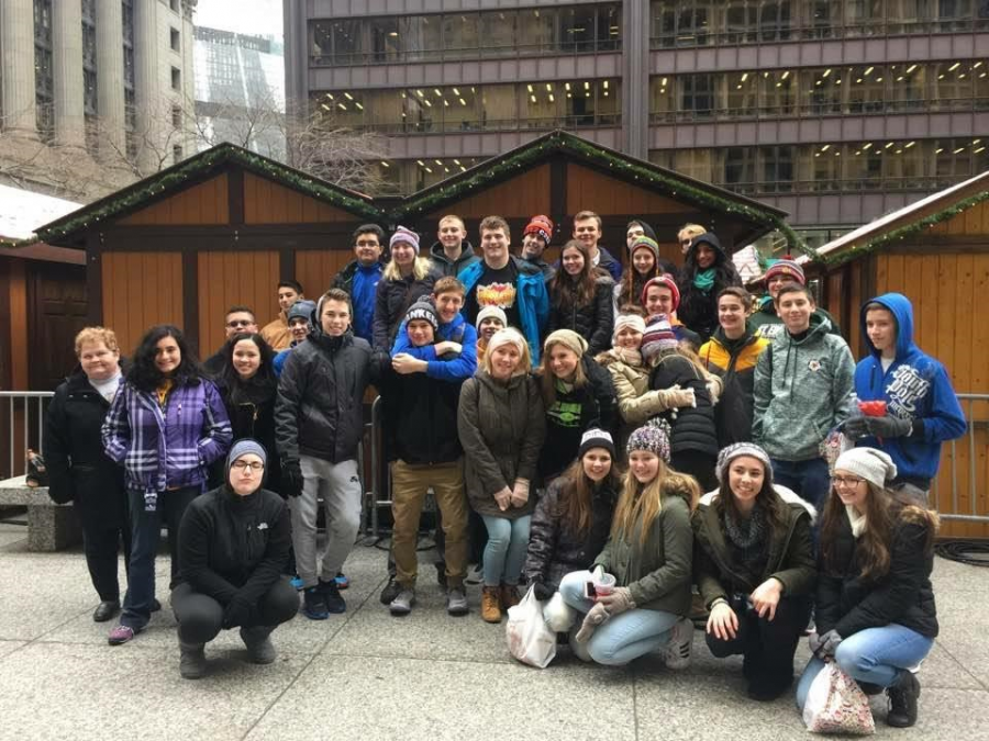 The German Club downtown Chicago at the Christkindlmarket