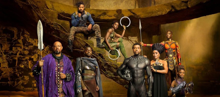 The cast of Black Panther