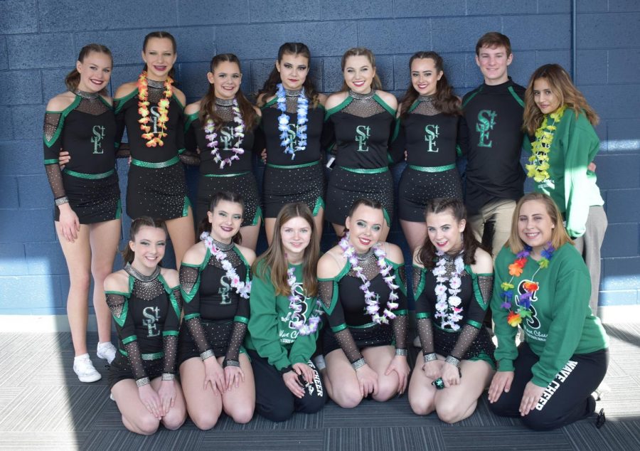 St. Edward cheer team makes it to state