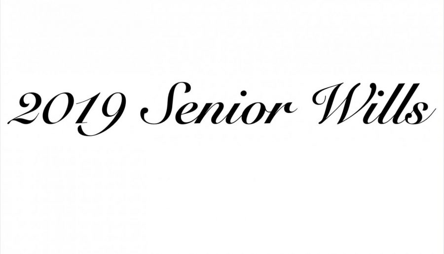 2019 Senior Wills
