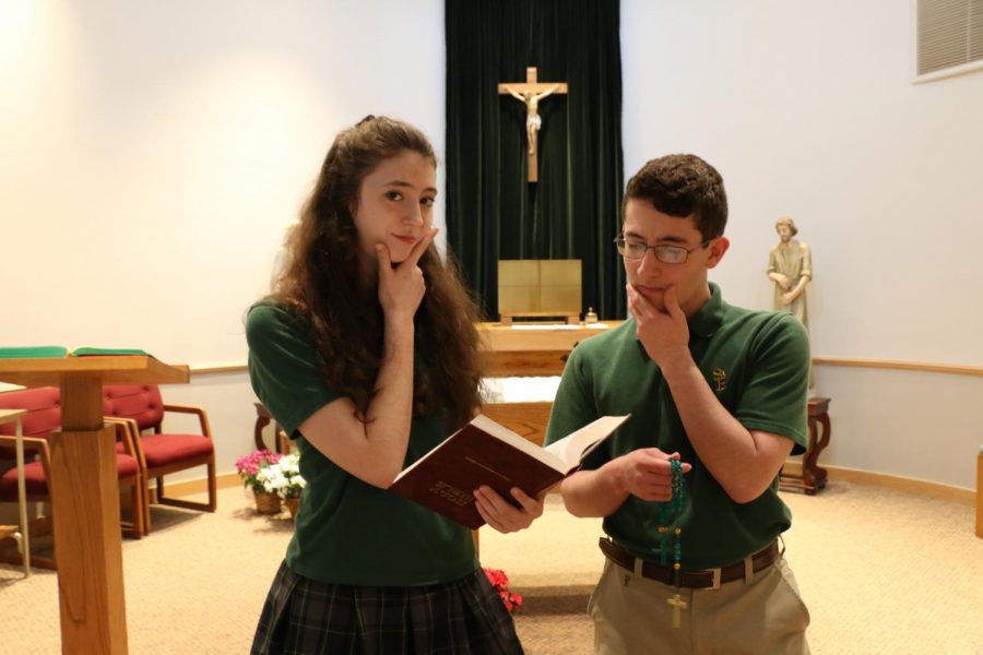 Most likely to become a priest or nun- Sean Hancock and Sophia Kopacz