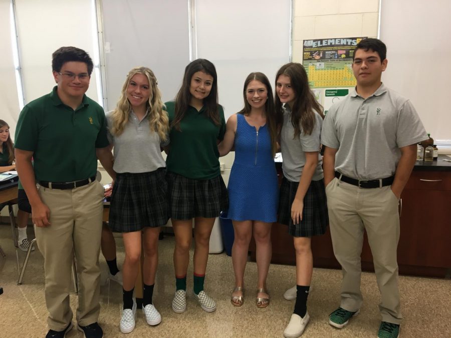 Miss Webers return to the St. Edward family
