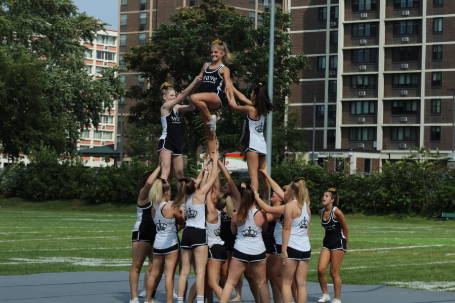 Flying high with cheer