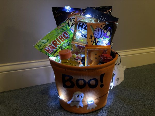 Making a boo basket is a spooktacular idea